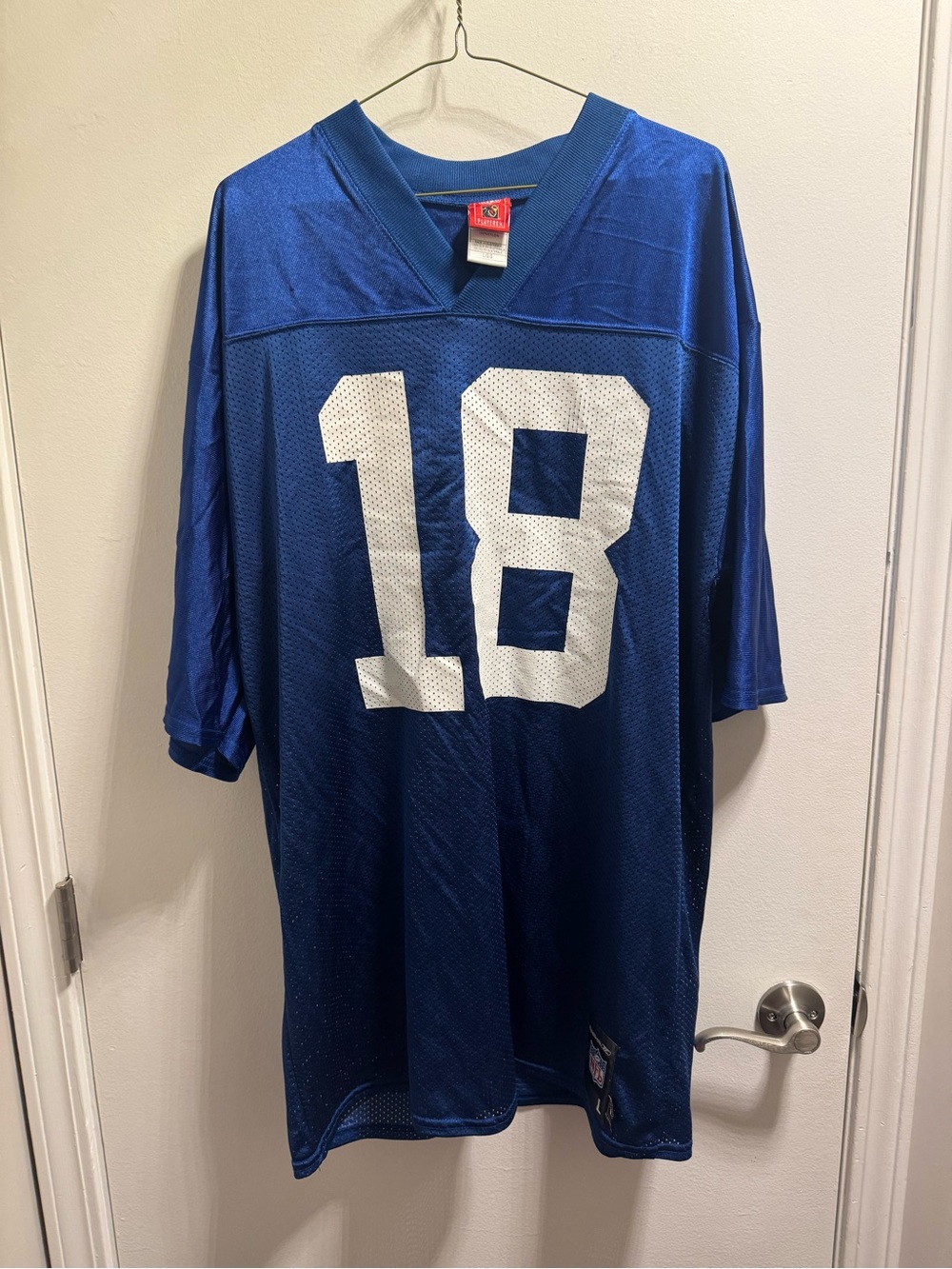 *NFL Players Royal Blue Men's Jersey with White 18